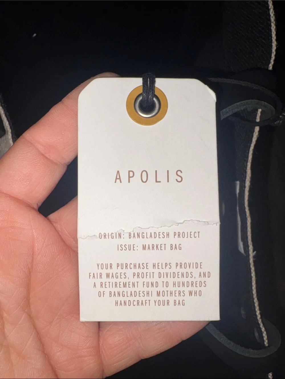 Apolis black natural
